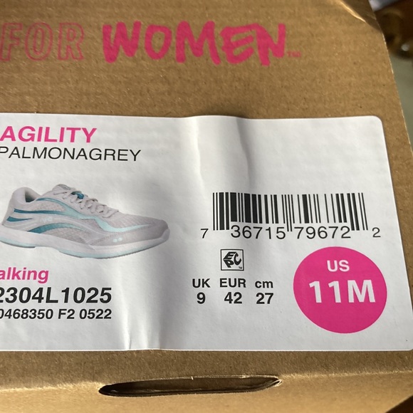 Athletic shoe by Ryko grey and aqua - Picture 5 of 5